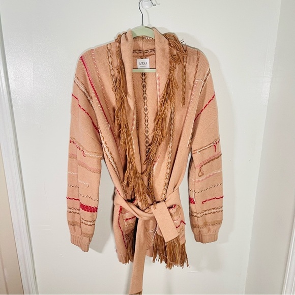 NEW Misa Los Angeles Isabella Cardigan Bellini Combo Festival Western Bohemian - Picture 2 of 10